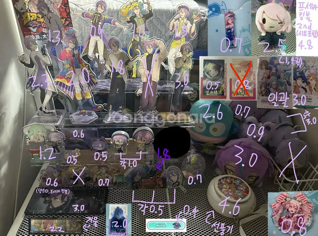 프세카 루이 아크릴스탠드 키링 이픽레어인형누이 코롯토--0