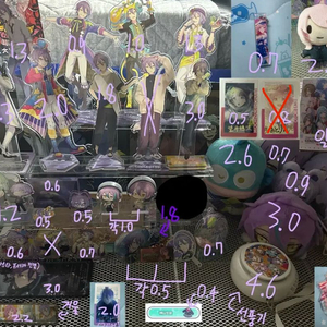 프세카 루이 아크릴스탠드 키링 이픽레어인형누이 코롯토