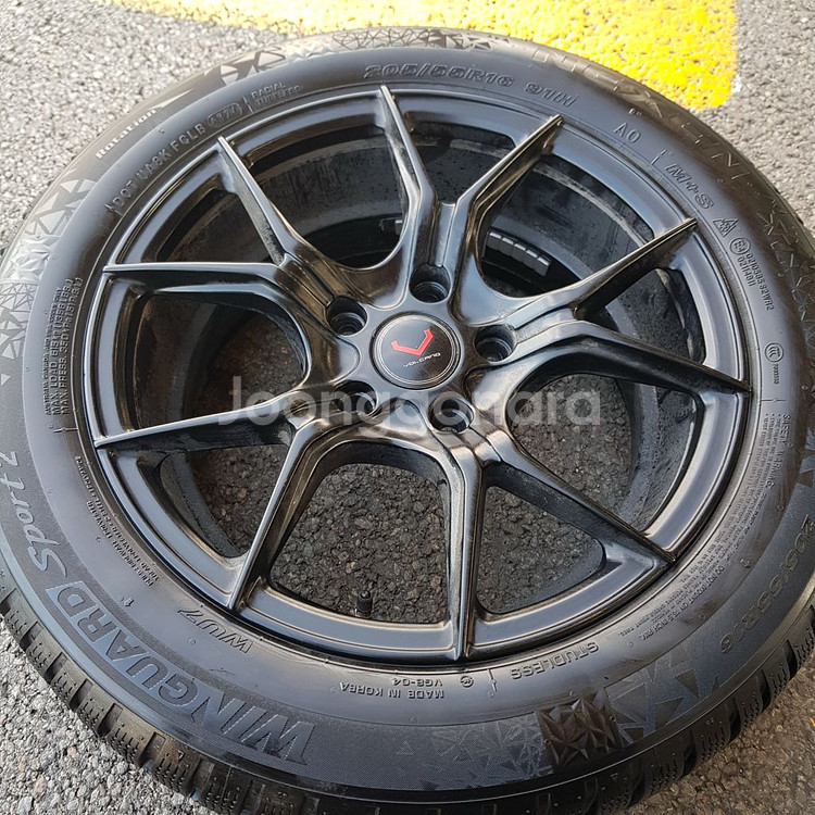 205/55R16 타이어 휠 세트--0