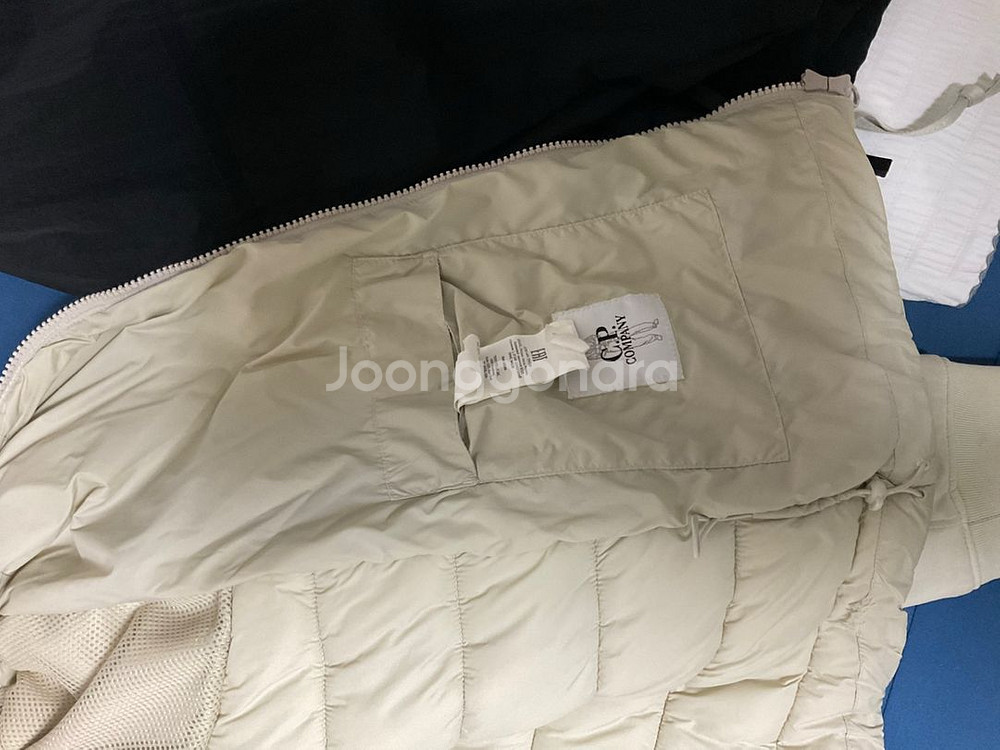씨피컴퍼니 후드 퀄팅 자켓--3