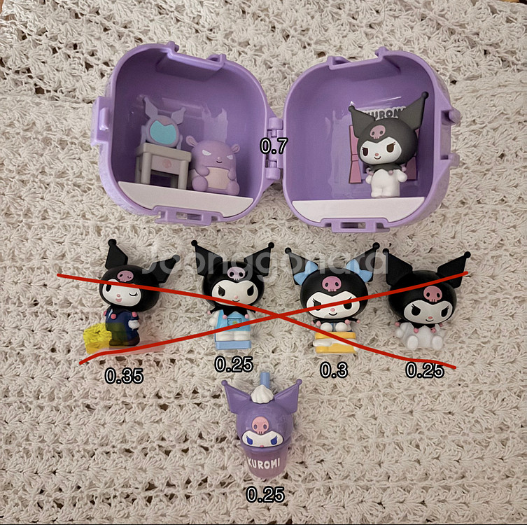 **산리오 피규어,가챠,키링 모음**--6