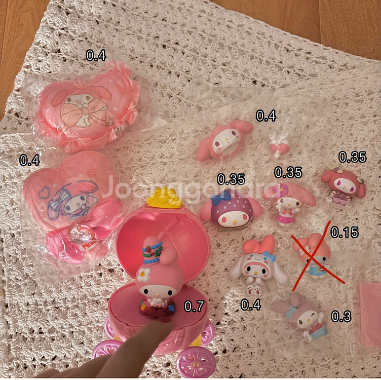 **산리오 피규어,가챠,키링 모음**--8