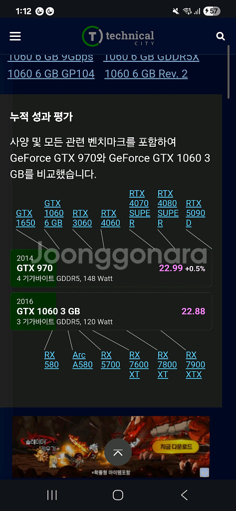 이엠택 GTX 970 4gb 그래픽카드 판매--3