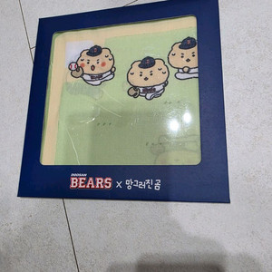 두산 망그러진곰 망곰 손수건