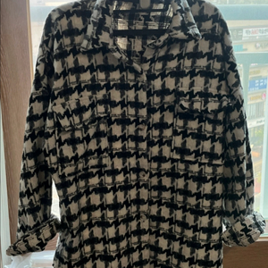 하운드 체크 자켓