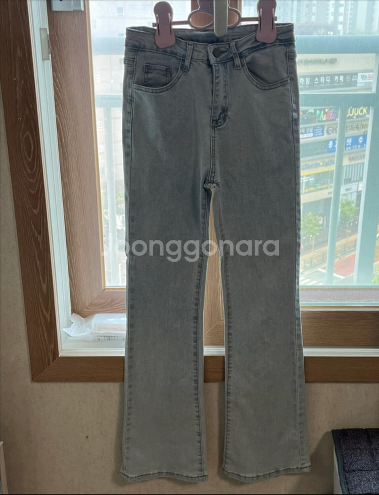 연청 부츠컷 청바지--0