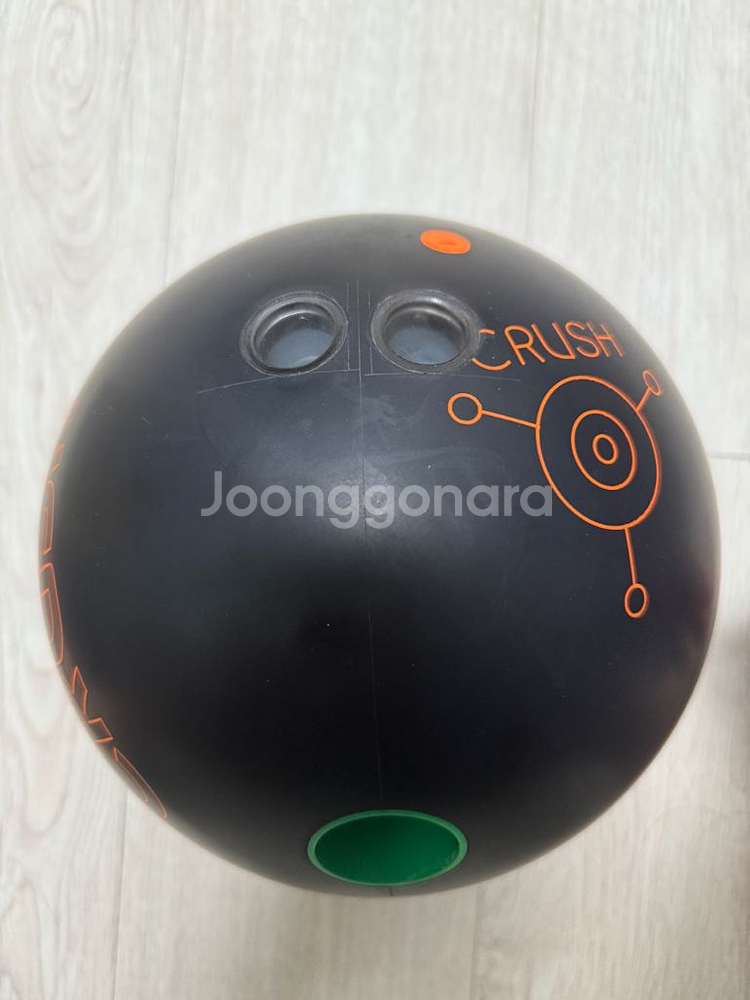 에보나이트 블랙 크러쉬 우레탄 볼링공 15파운드--0