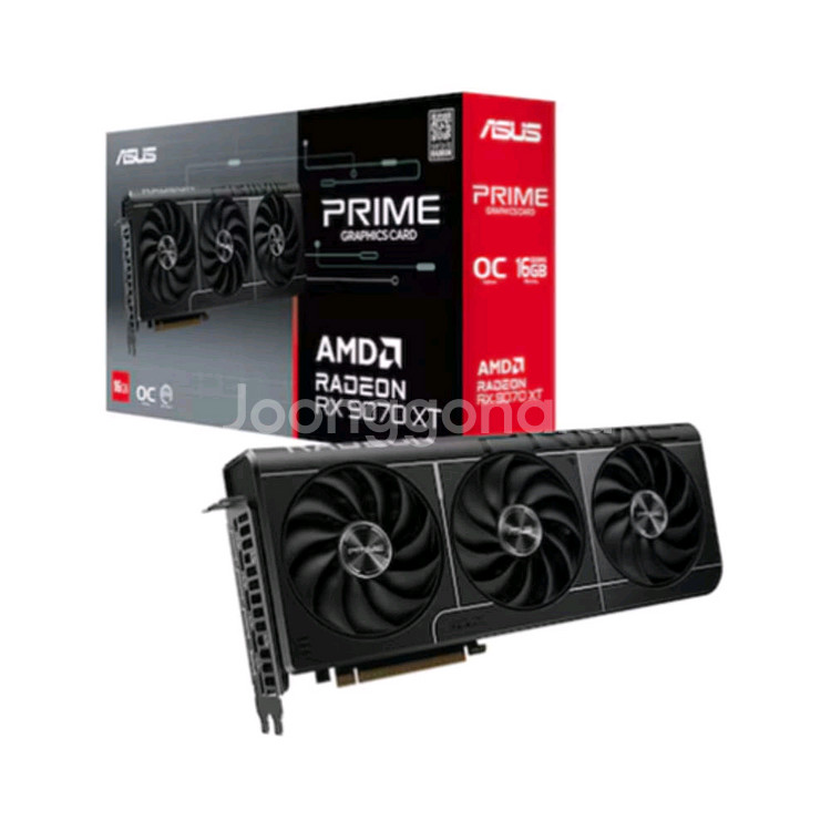 ASUS PRIME 라데온 RX9070XT 16GB 미--2