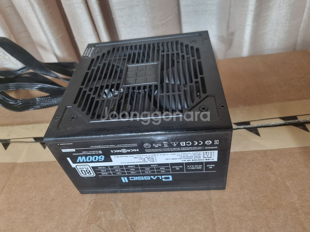 마이크로닉스 Classic ii 600w 파워서플라이--0