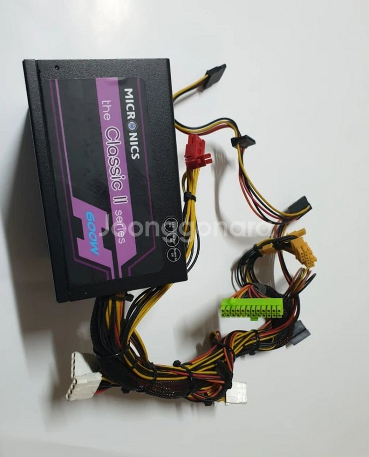 마이크로닉스 classic ii 600w 파워서플라이--1