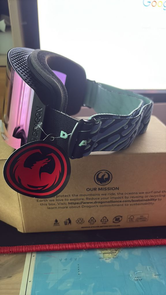 새상품 2425 드래곤rxvmag 고글(야간렌즈o)--3