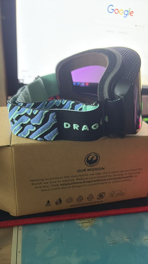 새상품 2425 드래곤rxvmag 고글(야간렌즈o)--2