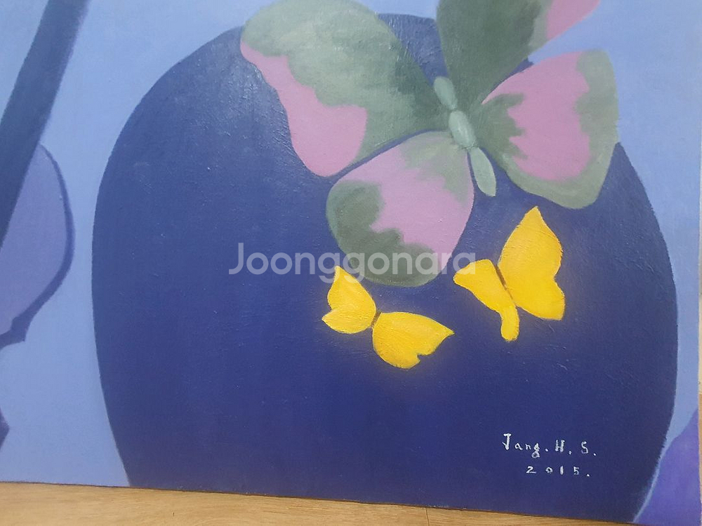 서양화가 장혜숙 유화--1