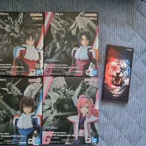 shf 키라 야마토 건담시드(키라,라크스,아스란,신)