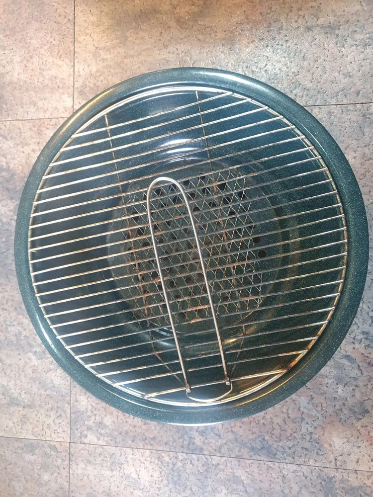 범랑 바베큐 그릴 이미지