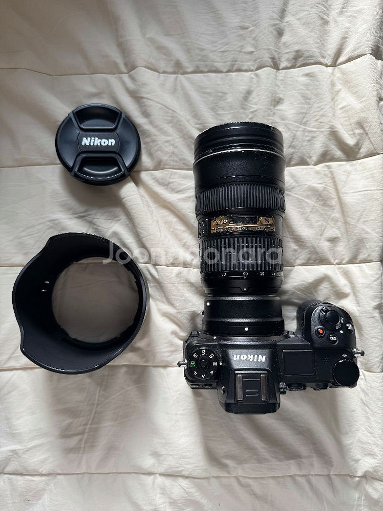 니콘 z6 + ftz + 구형24-70렌즈--0