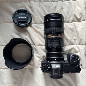 니콘 z6 + ftz + 구형24-70렌즈