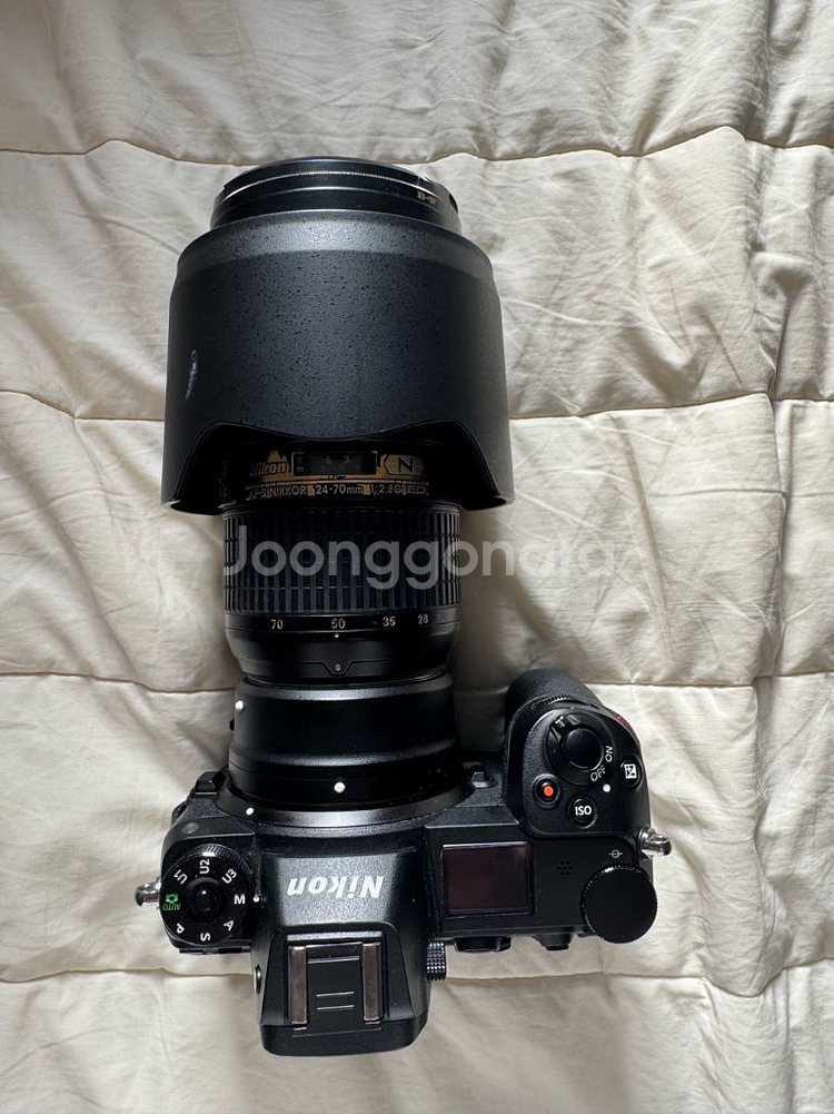니콘 z6 + ftz + 구형24-70렌즈--1