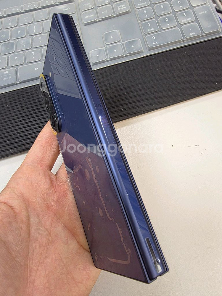 폴드6 512gb 블루 내이비 올갈이 (삼성케어 양도)--1