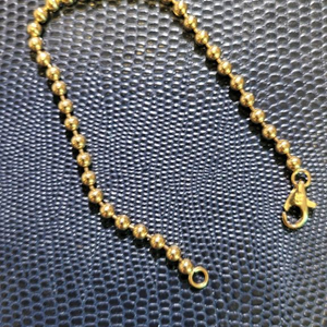 14k 3mm볼팔찌