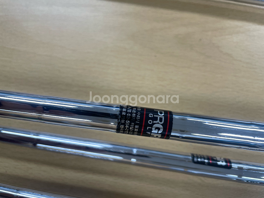 PRGR iD Forged 블랙 아이언 세트--5