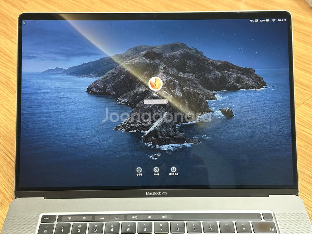 맥북프로 16인치 2019 i9 / 16GB / 1TB--6