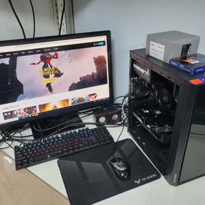 라이젠5600+RX6600+16G 게이밍컴 판매합니다