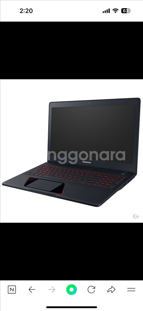 삼성 게이밍 노트북 i5 GTX1050--0