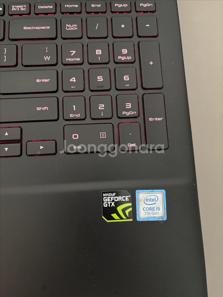 삼성 게이밍 노트북 i5 GTX1050--3
