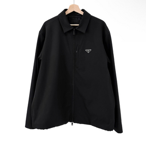 XL] 프라다 24fw 삼각로고 폴리에스테르 셔츠 자켓
