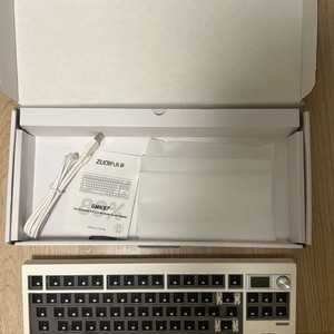ZUOYA Gmk87 개스킷 장착형 기계식 키보드 키트