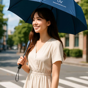 UV차단 암막 3단 자동우산