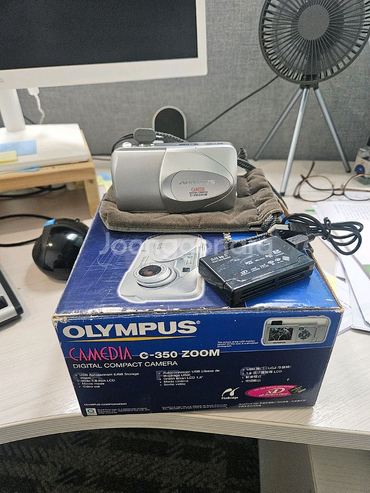 빈티지 디카 올림푸스 C-350(D-560) 박스셋--0