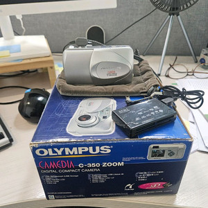 빈티지 디카 올림푸스 C-350(D-560) 박스셋