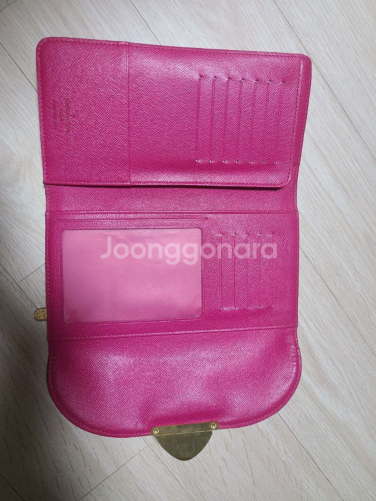 정품 루이비통 장지갑 멀티 무라카미핑크 프라다 구찌카드--3