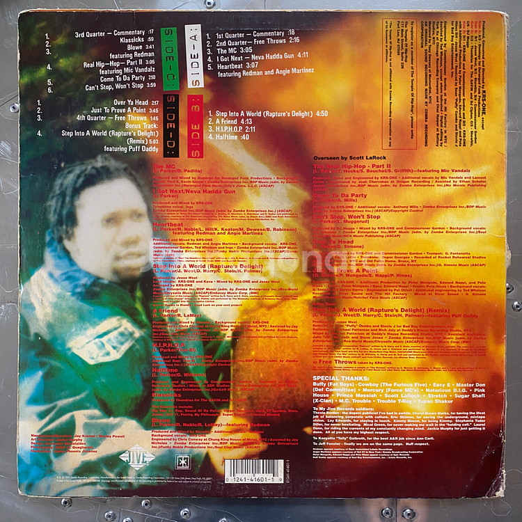 [해외힙합] KRS-One I Got Next LP--1