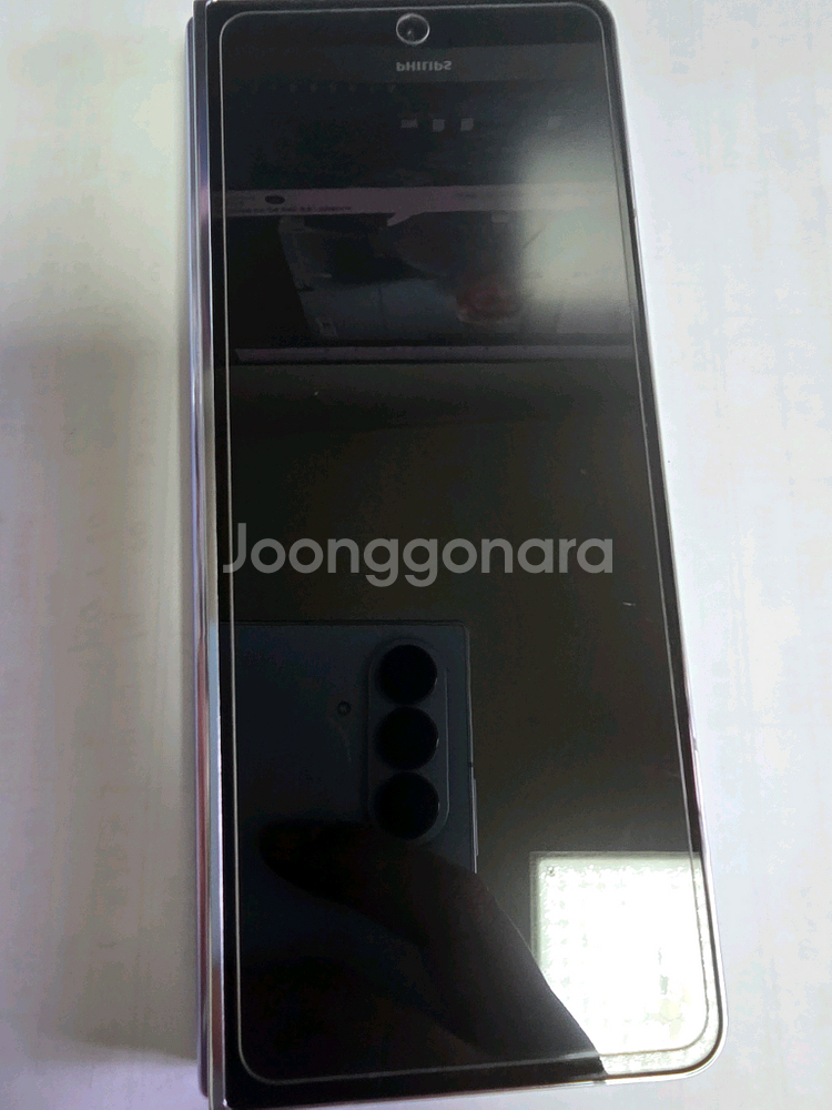 갤럭시 Z 폴드5 자급제 아이스블루 256GB 올갈이--1