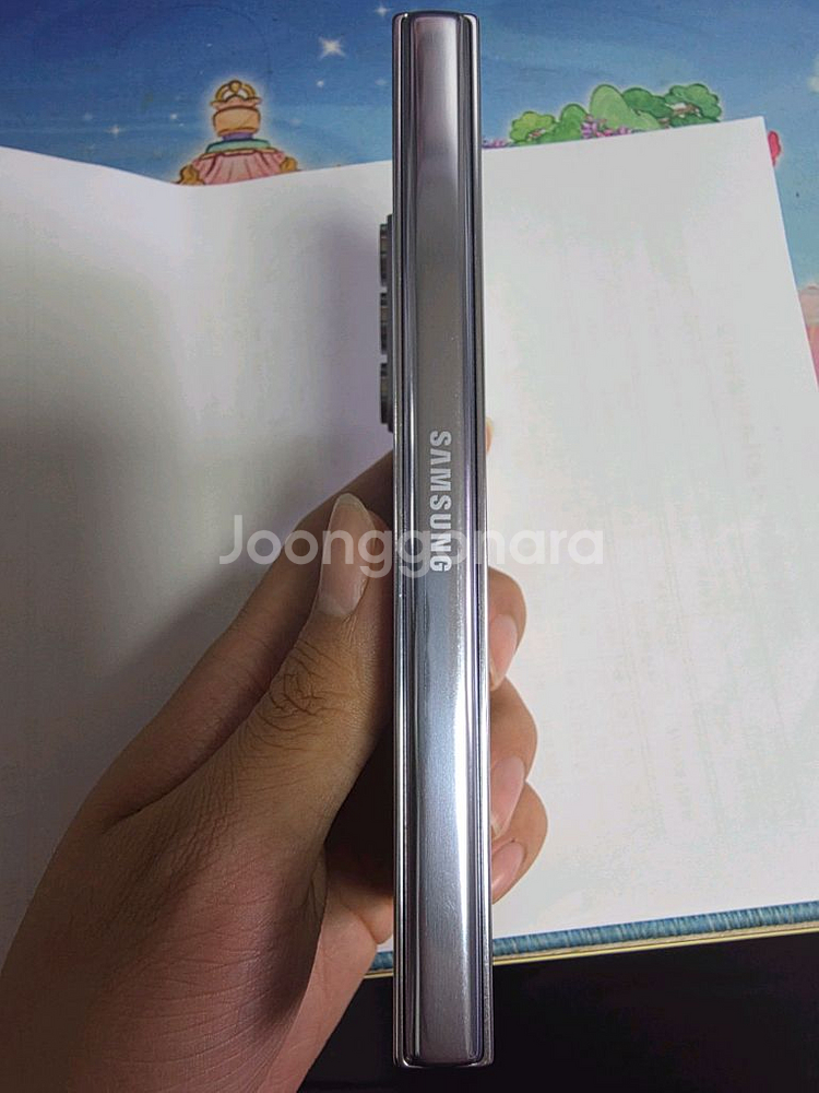 갤럭시 Z 폴드5 자급제 아이스블루 256GB 올갈이--6