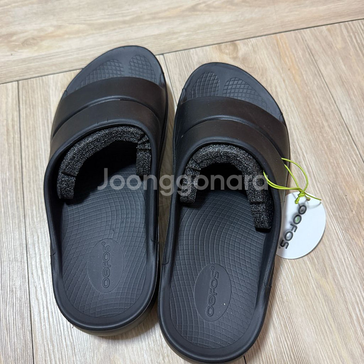 m10,280) 택포 우포스 우아 슬리퍼 블랙--1