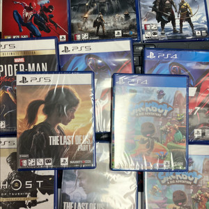 PS5 및 PS4 타이틀 새제품 11종 일괄 판매