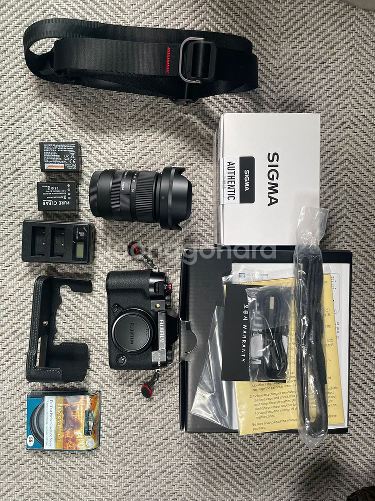 후지필름 x-t50 블랙 + 시그마 18-50 판매--0