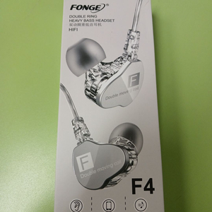 잇츠온 FONGE F4 이어폰 (화이트)