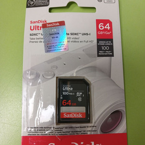 샌디스크 Ultra 64GB SD카드
