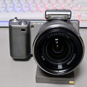 소니 알파 NEX-5 실버 하이엔드 디카 브이로그