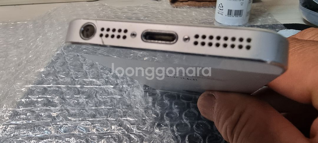 아이폰 5s 실버16기가--8