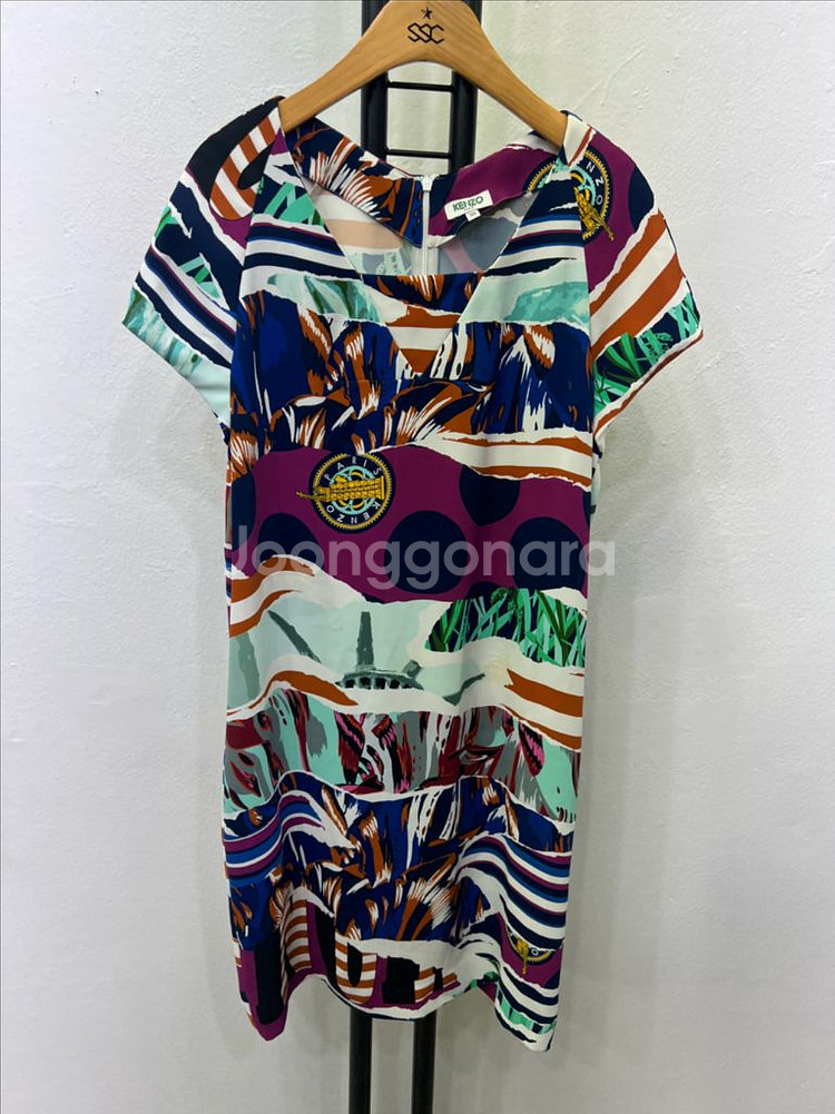 정품) 겐조 여성 반팔 원피스 38--0