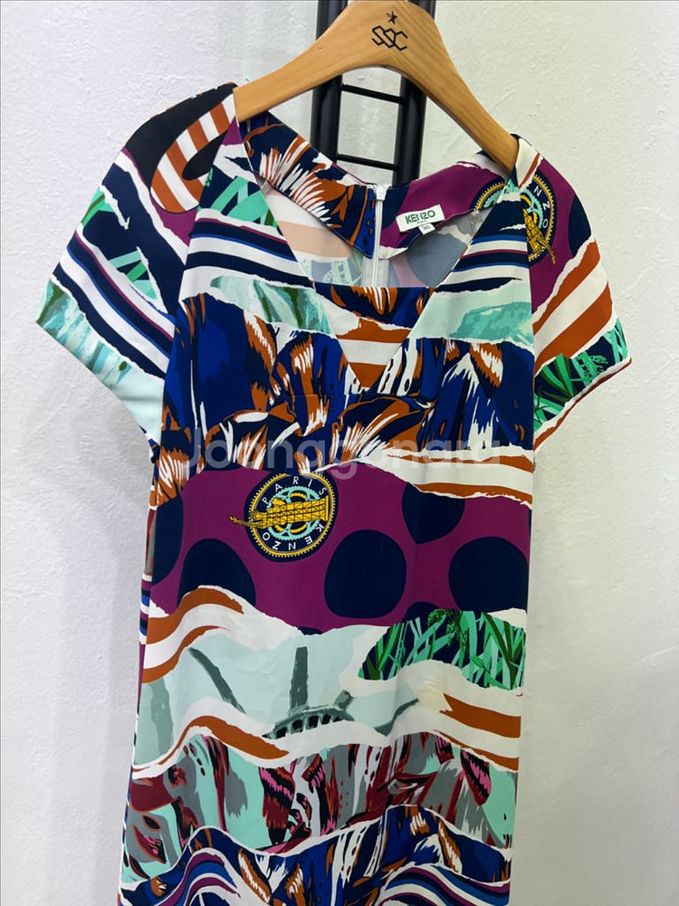 정품) 겐조 여성 반팔 원피스 38--1