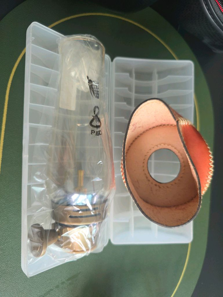 캠핑용 콜맨 이소가스 랜턴 + 가죽워머 (미사용) 이미지