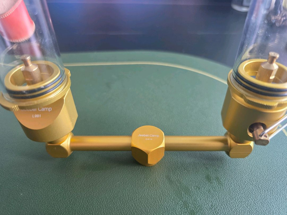 Jeebel Camp 이소가스 랜턴 (2구분배기+램프2 이미지