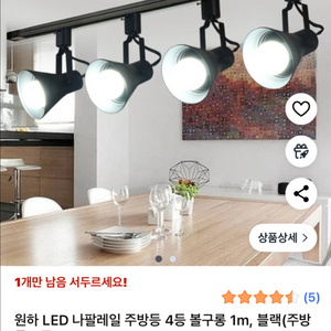 나팔 천장 레일 조명